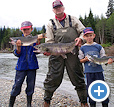 Fishing with the Schneider Family
